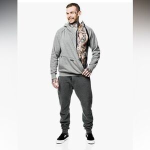 TUXY- "Vibe Suit" in a gray colorway, size XL